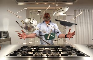 Kitchensuspension e l’arte del volo